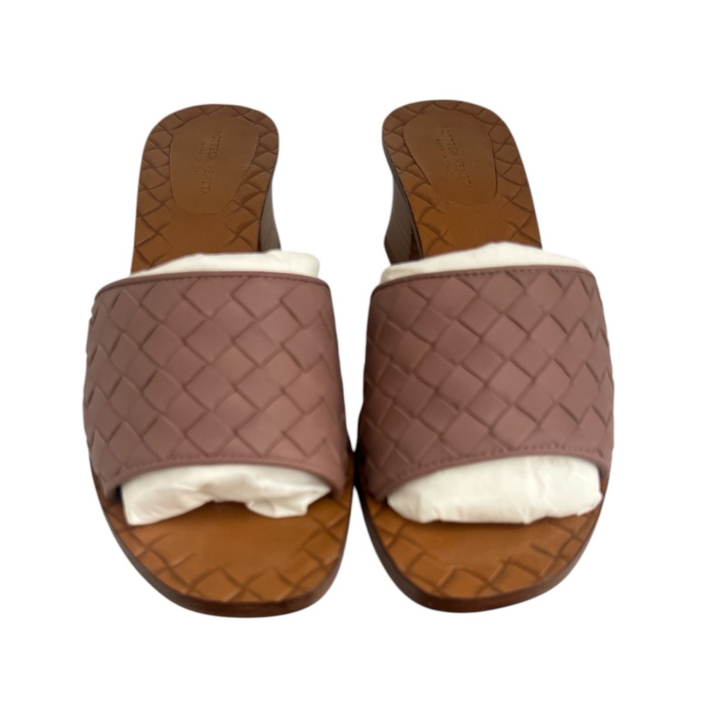 Bottega Veneta Block Heel Sandals